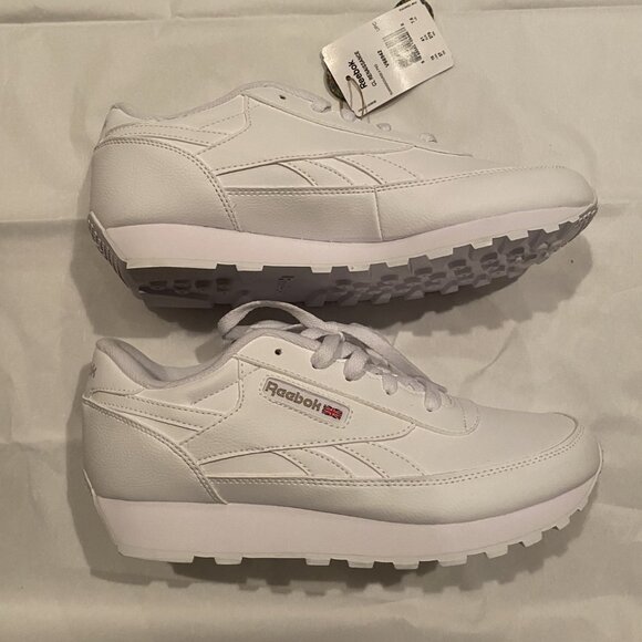 Reebok Womens Classic Renaissance White Casual Shoes V66942 - Picture 5 of 7